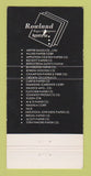 Matchbook Cover - Rowland Paper Company Louisville KY 30 Strike