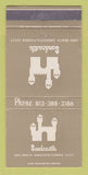 Matchbook Cover - Sandcastle Sarasota FL 30 Strike
