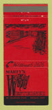 Matchbook Cover - Marty's Westerner Restaurant Arcadia CA 30 Strike