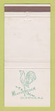 Matchbook Cover - Weathercock Farm Oldwick NJ WEAR 30 Strike