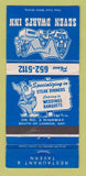 Matchbook Cover - Seven Dwarfs Inn Restaurant London ON WEAR 30 Strike