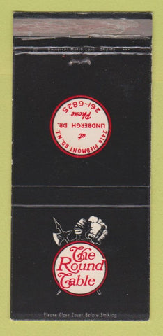 Matchbook Cover - The Round Table Atlanta GA WEAR 30 Strike