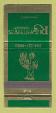 Matchbook Cover - Rugantino's Restaurant Stamford CT 30 Strike