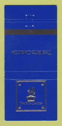Matchbook Cover - Ritz Carlton Hotel WEAR 30 Strike
