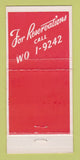 Matchbook Cover - Sammy Sofferin's Steak House Detroit MI WEAR 30 Strike