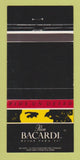 Matchbook Cover - Ron Bacardi Liquor Rum 30 Strike