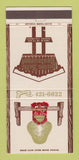 Matchbook Cover - Swiss Bells Restaurant Denver Colorado 30 Strike