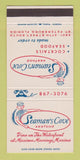 Matchbook Cover - Seaman's Cove Restaurant St Petersburg FL 30 Strike