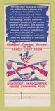Matchbook Cover - Canal Farm Inn Motel Los Banos CA 30 Strike