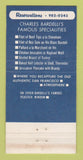Matchbook Cover - Bardelli's San Francisco CA Restaurant 30 Strike
