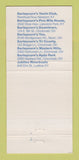 Matchbook Cover - Barleycorn's Jubilee Riverboats Cincinnati OH 30 Strike