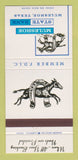 Matchbook Cover - Muleshoe State Bank TX 30 Strike