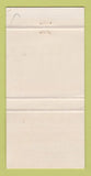 Matchbook Cover - Tartan Restaurant Summerside PEI PE WEAR 30 Strike