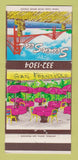 Matchbook Cover - Seven Seas Restaurant San Francisco CA WRITING 30 Strike