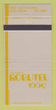 Matchbook Cover - Le Bar Robutel 1669 Montreal QC 30 Strike