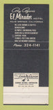 Matchbook Cover - Ray Ryan's El Mirador Hotel Palm Springs CA 30 Strike