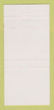 Matchbook Cover - Un Bacio Ristorante Italian Scottsdale AZ 30 Strike