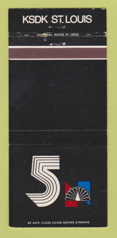 Matchbook Cover - KSDK TV Channel 5 St Louis MO 30 Strike