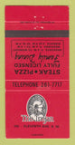 Matchbook Cover - The Trofjan Steak House Vancouver? WEAR 30 Strike
