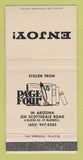 Matchbook Cover - Page Four Scottsdale AZ 30 Strike