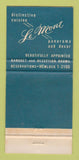 Matchbook Cover - Le Mont Restaurant Pittsburgh PA WEAR 30 Strike