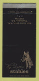 Matchbook Cover - Stables Restaurant Washington DC WEAR 30 Strike