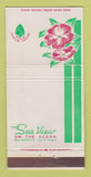 Matchbook Cover - Sea View Bal Harbour Miami Beach FL WEAR 30 Strike