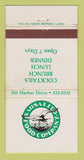 Matchbook Cover - Sausalito Food Company CA? WEAR 30 Strike