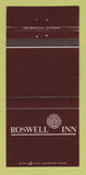 Matchbook Cover - Roswell Inn NM 30 Strike