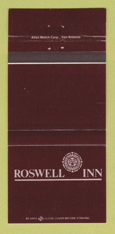 Matchbook Cover - Roswell Inn NM 30 Strike