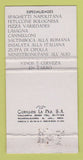 Matchbook Cover - Spaghetti House Pizza Acapulco Mexico  30 Strike