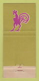 Matchbook Cover - Longbarn Restaurant Palo Alto CA WEAR 30 Stick