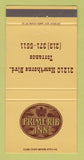 Matchbook Cover - Prime Rib Inn Torrance CA 30 Strike