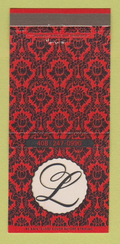 Matchbook Cover - Lorenzo's Restaurant Santa Clara CA 30 Strike