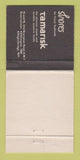 Matchbook Cover - Tamarisk Restaurants Shores UK England 30 Strike