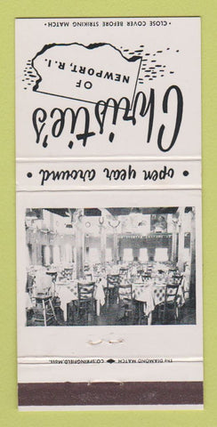 Matchbook Cover - Christie's Restaurant Newport RI 30 Strike