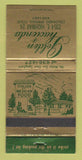 Matchbook Cover - Golden Hacienda Colorado Springs Mexican Food 30 Strike
