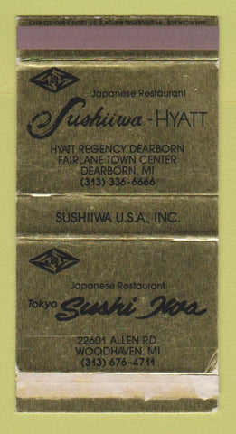 Matchbox - Tokyo Sushi Woodhaven MI Sushiiwa Hyatt Dearborn WEAR