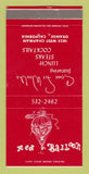 Matchbook Cover - Red Balloon Restaurant Orange CA 30 Strike