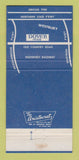 Matchbook Cover - Dover House Burt Bacharach Westbury LI NY 30 Strike