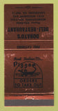 Matchbook Cover - Donato's Deli Restaurant Pizza Lakewood CA 30 Strike