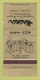 Matchbook Cover - Miramar Santa Cruz CA 30 Strike