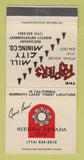 Matchbook Cover - Jerry Buss' Sierra Nevada Inn Mammoth Lakes CA WEAR 30 Strike