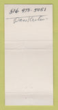 Matchbook Cover - Jerry Buss' Sierra Nevada Inn Mammoth Lakes CA WEAR 30 Strike