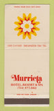 Matchbook Cover - Murrieta Hotel Resort Hot Springs CA WEAR 30 Strike
