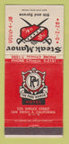 Matchbook Cover - Steak Manor Restaurant San Diego CA 30 Strike