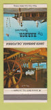 Matchbook Cover - Harbor Restaurant Santa Barbara CA WORN 30 Strike