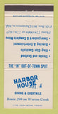 Matchbook Cover - Harbor House Restaurant Chestertown MD 30 Strike