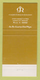 Matchbook Cover - Plaza III Restaurant Kansas City MO 30 Strike