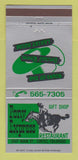 Matchbook Cover - Pony Express Restaurant Cortez Colorado 30 Strike